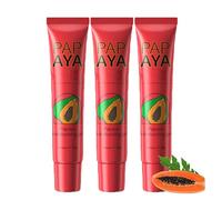 Crema reparadora de papaya, crema de reparación de papa, Bálsamo Labial de Papaya, El lápiz labial de papaya puede nutrir profundamente los labios y aliviar la descamación de los labios