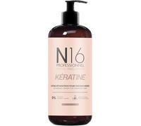 Crema reparadora de queratina orgánica N16 Professionnel - Cuidado reparador - Sin sulfatos ni parabenos - Marca francesa - 350 ml