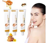 Crema Reparadora de Veneno de Abeja, 3 Piezas Crema para eliminar Arrugas con Veneno de Abeja, Veneno de Abeja Ungüento Hidratante, Humectante Antiarrugas para Rostro y Cuello, Lifting y Recuperación