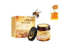 Crema reparadora de veneno de abeja hidratante facial antiedad para arrugas, líneas finas, crema reafirmante de la piel con colágeno, péptidos ácido hialurónico, hidratación profunda para pieles