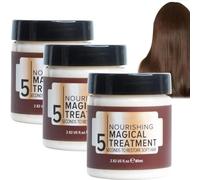 Crema reparadora del cabello Mascarilla capilar de colágeno 80 ml Tratamiento milagroso nutritivo 5 segundos para restaurar el cabello suave Mascarilla capilar de queratina Acondicionador profundo par