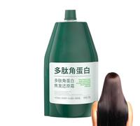 Crema Reparadora Hidratante y Suavizante con Keratina Péptida para Cabello Dañado, Crema de Brillo Duradero, Mascarilla Acondicionadora Profunda para Cabello Seco y Dañado