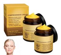 Crema reparadora integral para la piel, Crema reparadora de piel con miel, Repara, hidrata y reafirma para todo tipo de piel, 100 g (2Piezas)