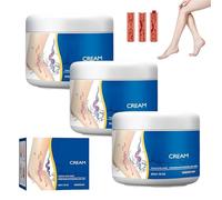 Crema Reparadora Para Piernas, Crema Reparadora Para Piernas, Crema Para La Piel, Calmante E Hidratante Para Una Piel Sana, 50 G/1.76 Fl. Oz (3 unidades)