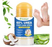 Crema reparadora para talones agrietados, crema pies con un 2% de ácido salicílico y un 60% de urea, barrita de urea para talones agrietados y piel seca, 40g (1PCS)