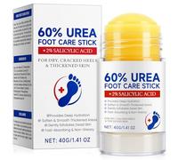 Crema Reparadora para Talones Agrietados, Nutrición Intensa para Durezas, Hydratación Produnda con Urea 60% y 2% Ácido SalicíLico para Pies más Lisos y Suaves, 40g
