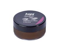 Crema Reparadora Y Renovadora Para Zapatos De Cuero Liso, Bolsas, Asientos, Reparador De Arañazos Y Rasguños, Kaps Renovating Cream, 10 Colores (106 - marrón oscuro)