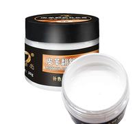 Crema restauradora de cuero - recoloración de secado rápido, gel para eliminar arañazos, solución de cuidado del cuero, bálsamo reparador multiusos, crema para piel de tamaño compacto para asientos de