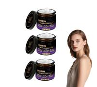 Crema Restauradora de la Piel Biotina 10 en 1 con Colágeno y Ácido Hialurónico - Crema Restauradora de la Piel con Biotina y Manteca de Karité - Gel 10 en 1 de Vitba con Aloe Vera y (3 cajas)