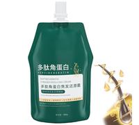 Crema restauradora del cabello quemado con queratina polipéptido, mascarilla para el cabello acondicionadora profunda, acondicionador, mascarilla hidratante para el cabello con proteínas (1pc)