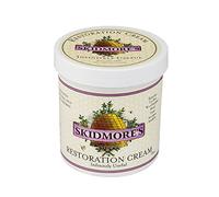 Crema Restaurante Skidmore’s - SKIDRS1PINT - Restauración eficaz y restablecimiento de cuero y madera - Formulación 100% natural y no tóxica - 500 mL