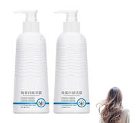 Crema Revitalizante Con Queratina, Suero Capilar Consolidateh, Acondicionador Sin Aclarado Suavizante, Crema Reparadora Capilar Keratin Boost Awakening, Tratamiento Hidratante Profundo (2pcs)