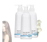 Crema Revitalizante Con Queratina, Suero Capilar Consolidateh, Acondicionador Sin Aclarado Suavizante, Crema Reparadora Capilar Keratin Boost Awakening, Tratamiento Hidratante Profundo (3pcs)