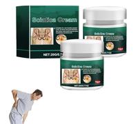 Crema Sciarelief, Crema Elycura para Ciática, Loción Calmante de Nervios Profesional, Alivia Rápidamente el Dolor de Ciática y Cadera, Espalda, Mano, Pies y Piernas (2pcs)