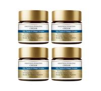 Crema sérum reafirmante facial, crema sérum hidratante con colágeno para una piel joven, hidratación, humectación y reafirmación, sérums antiedad con aceites esenciales, péptidos y colágeno. (4PCS)