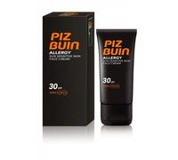 Crema Solar Cara Piz Buin Alergia Protección Factor SPF 30 40 ml -Para Pieles Intolerantes al Sol