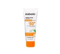 ¡27% DTO! Crema Facial Solar con Aloe Vera SPF 50+ 75 ml