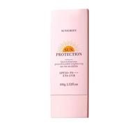 Crema Solar Facial | Protector Solar Hidratante Con Tinte | Loción Tono 100g Ligera Impermeable Hidratante Facial para Playa Cuerpo Maquillaje Viaje