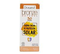 Crema Solar Facial SPF30 Bronze BIO Drasanvi Aloe Vera 50ml Sin Gluten