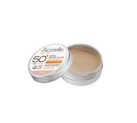 CREMA SOLAR SOLIDA COLOR BEIGE SPF50+ 30g ACORELLE