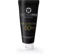 Crema solar TattooMed Sun Protection FPS50 para proteger tatuajes sensibles
