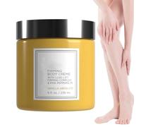 Crema tensora | Loción corporal nutritiva de 237 ml, hidratante reafirmante con complejo de elevación de champán, fórmula de pimienta rosa para cuello, brazos, piernas, suavidad de la piel