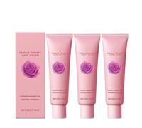 Crema, una fórmula botánica natural para la salud femenina, que proporciona confort, nutrición, rápida absorción y un cuidado suave. Apta para todo tipo de piel.