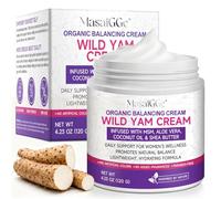 Crema Wild Yam 120g con Dong Quai para Mujer, Crema Equilibrio Hormonal, Apoyo para Menopausia y Perimenopausia, Hidratación contra Sofocos y Sudores Nocturnos, Natural de Ñame Silvestre, Nutrir