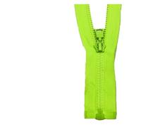 Cremallera 5# 3 uds 30/40/55/60/70/80/90cm cierre automático de extremo abierto cremallera de resina plástica colorida for ropa(Fluorescenef,30CM_5#)