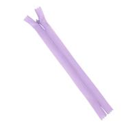 Cremallera a medida, 5 uds 3# Nylon seda cremallera Invisible vestido tiro almohada tirar cadena Multicolor 18-60cm(Purple-5pcs,50CM-3#)