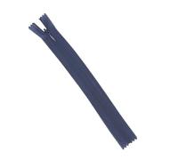 Cremallera a medida, 5 uds 3# Nylon seda cremallera Invisible vestido tiro almohada tirar cadena Multicolor 18-60cm(Cyan-5pcs,50CM-3#)