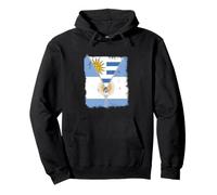 Cremallera Bandera Argentina Uruguay Sudadera con Capucha