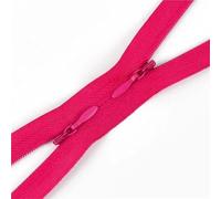 Cremallera bidireccional 5/10 Cremalleras Invisibles De Nailon 60/120 Cm, Número 3, Con Doble Cursor. Kit Reparación(RoseRed,120cm-10Pcs)