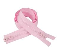 Cremallera Bidireccional Cremallera de resina dientes gruesos n.° 8 for chaqueta plumón, doble cursor y longitud amplia (110 cm) de cremallera(Color-18)