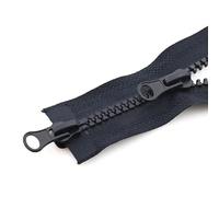 Cremallera, Cremalleras para coser, Chaqueta con cremallera de 3 piezas, cremallera doble, accesorios for ropa, saco de dormir, cremallera de doble apertura en dos direcciones.(Deep,90CM-5#)