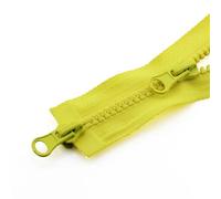 Cremallera, Cremalleras para coser, Chaqueta con cremallera de 3 piezas, cremallera doble, accesorios for ropa, saco de dormir, cremallera de doble apertura en dos direcciones.(Yellow,90CM-5#)