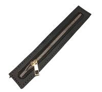 Cremallera de Cuero para Coser Diy Reemplazable, útil para Bolso de Ganchillo, Accesorio de Costura con Cremallera Sólida, Bolso con Cremallera de Cuero, B1, Talla única