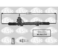 Cremallera de dirección hidráulico 7174020 SASIC para RENAULT ESPACE IV