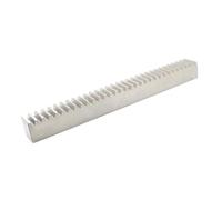 Cremallera de engranaje recto de dientes rectos de acero inoxidable | Aplicaciones industriales de varios tamaños(1.5M 15x15x300mm)