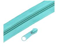 Cremallera de nailon arcoíris de 3 metros y n.° 3 con tirador, ideal para decoración de ropa y accesorios de costura DIY.