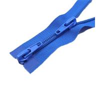 Cremallera Doble Apertura Saco De Dormir Nailon 5 Libras Con Cremallera Doble Deslizante, Abertura Superior E Inferior For Ropa Y Extensión La Cola(Blue-100cm)