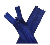 Cremallera Invisible Cremallera Invisible De Nailon, Larga, Negra Y Blanca, N.° 3, 20 Unidades, For Coser Ropa(Deep blue,40 cm)