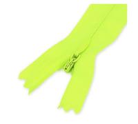 Cremallera Invisible Cremalleras de nailon en espiral 18 a 60 cm for costura a medida, vestidos, almohadas, faldas, pantalones, ropa, manualidades, cremalleras invisibles(Green2,30cm)
