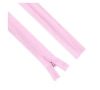 Cremallera Invisible De Nailon 25/40/60 Cm, For Almohada, Vestido, Pantalones, Cadena Lateral, Borde Encaje, N.° 3, Lote 20 Unidades para ropa, bolsos, fundas de almohada(Light Pink 407,60cm)