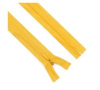 Cremallera Invisible De Nailon 25/40/60 Cm, For Almohada, Vestido, Pantalones, Cadena Lateral, Borde Encaje, N.° 3, Lote 20 Unidades para ropa, bolsos, fundas de almohada(Gold 603,60cm)