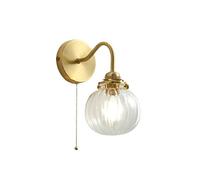 Cremallera Pared Luz Espejo de Baño Escalera Luz Bola de Vidrio Llevó Luminarias de Pared/a/As Shown