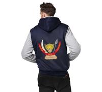 Cremallera Sudadera Hombre Sudadera República Democrática del Congo Emblema Nacional Sobredimensionada Letras Gráficas Cuello Redondo Manga Larga Corte Holgado Sudaderas Forro Polar Size S A 5XL