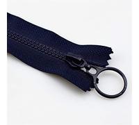 Cremalleras 20 Sujetadores de Resina n.° 3 para Manualidades, Bolsos, Carteras, Prendas de Vestir, selección de 25 cm cerrado/60 cm Abierto