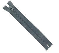 Cremalleras Cremallera de resina de un solo extremo cerrado, 5#, 15/20/30/40cm, for abrigo, ropa, pantalones vaqueros, accesorios de costura artesanal, 2 unids/lote(3,15cm)