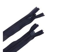 Cremalleras De Costura 10 unids/set cremalleras invisibles largas DIY cremallera de bobina nailon for coser accesorios ropa(Blue,40cm)